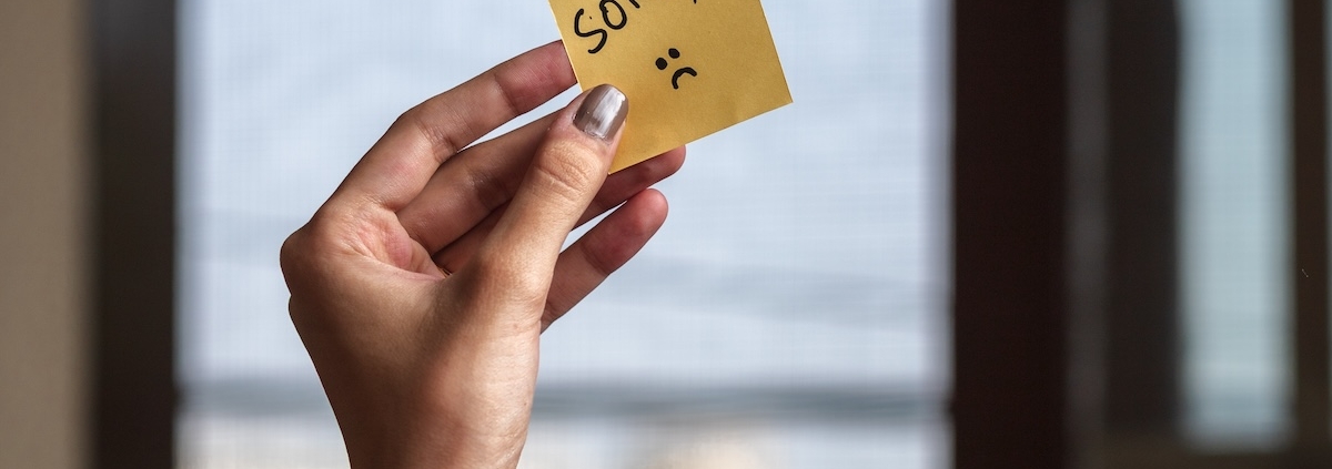How to make a good apology and avoid some common pitfalls