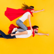 Superheroes in love